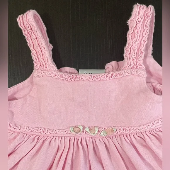 Jillians Closet *NWOT* Cotton Pink Dress. Size 6mo - Picture 2 of 6